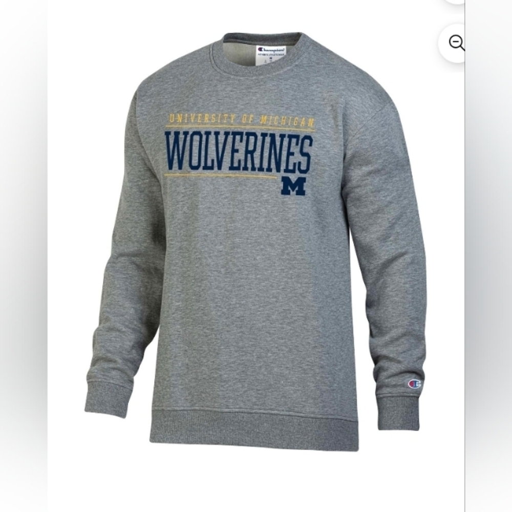Champion NCAA Men's Fleece Crewneck Sweatshirt